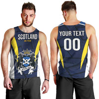 Custom Football Scotland On Tour 2026 Men Tank Top Tartan Scottish Army Be Coming - Wonder Print Shop