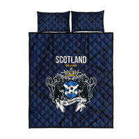 Football Scotland On Tour 2026 Quilt Bed Set Tartan Scottish Army Be Coming - Wonder Print Shop