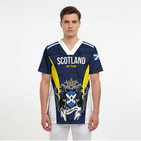Custom Football Scotland On Tour 2026 Scrub Top Tartan Scottish Army Be Coming - Wonder Print Shop