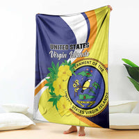 United States Virgin Islands Blanket United in Pride and Hope