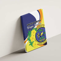 United States Virgin Islands Canvas Wall Art United in Pride and Hope