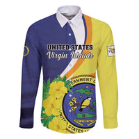 Personalized United States Virgin Islands Family Matching Puletasi and Hawaiian Shirt United in Pride and Hope