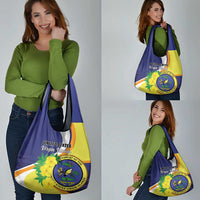 United States Virgin Islands Grocery Bag United in Pride and Hope