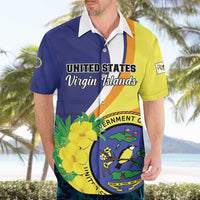 Personalized United States Virgin Islands Hawaiian Shirt United in Pride and Hope