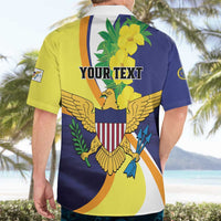 Personalized United States Virgin Islands Hawaiian Shirt United in Pride and Hope