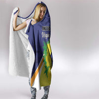 United States Virgin Islands Hooded Blanket United in Pride and Hope