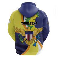 Personalized United States Virgin Islands Hoodie United in Pride and Hope