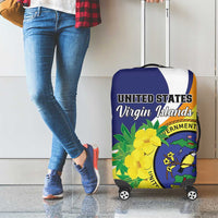 United States Virgin Islands Luggage Cover United in Pride and Hope