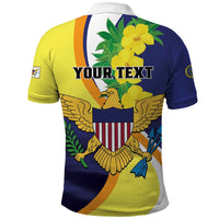 Personalized United States Virgin Islands Polo Shirt United in Pride and Hope