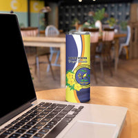 Personalized United States Virgin Islands Skinny Tumbler United in Pride and Hope