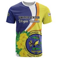 Personalized United States Virgin Islands T Shirt United in Pride and Hope