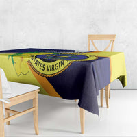 United States Virgin Islands Tablecloth United in Pride and Hope