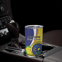 Personalized United States Virgin Islands Tumbler Cup United in Pride and Hope