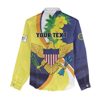 Personalized United States Virgin Islands Women Casual Shirt United in Pride and Hope - Wonder Print Shop