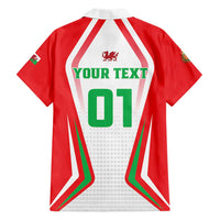 Custom Welsh Rugby Hawaiian Shirt Wales Red Dragon Champions