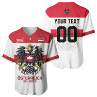 Custom Hockey 2026 Austria Baseball Jersey Osterreich Die Adler
