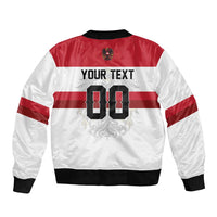 Custom Hockey 2026 Austria Bomber Jacket Osterreich Die Adler