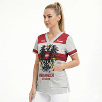 Custom Hockey 2026 Austria Scrub Top Osterreich Die Adler