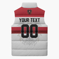 Custom Hockey 2026 Austria Sleeveless Puffer Jacket Osterreich Die Adler