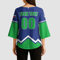 Custom Hockey 2026 Slovenia Kimono Sleeve Blouse Go Champions Risi