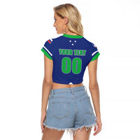 Custom Hockey 2026 Slovenia Raglan Cropped T Shirt Go Champions Risi