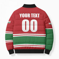 Custom Hockey 2026 Hungary Bomber Puffer Jacket Magyars Go Champions