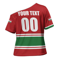 Custom Hockey 2026 Hungary Cross Shoulder Shirt Magyars Go Champions