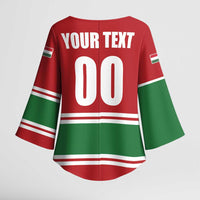 Custom Hockey 2026 Hungary Kimono Sleeve Blouse Magyars Go Champions