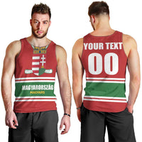 Custom Hockey 2026 Hungary Men Tank Top Magyars Go Champions