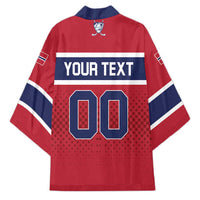Custom Hockey 2026 Norway Kimono The Polar Bears Norge Come On