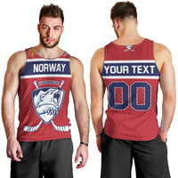 Custom Hockey 2026 Norway Men Tank Top The Polar Bears Norge Come On