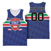 Custom Hockey 2026 Italy Basketball Jersey Gli Azzurri Go Champions