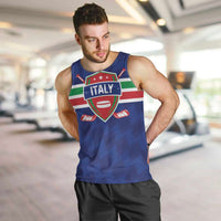 Custom Hockey 2026 Italy Men Tank Top Gli Azzurri Go Champions