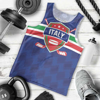 Custom Hockey 2026 Italy Men Tank Top Gli Azzurri Go Champions