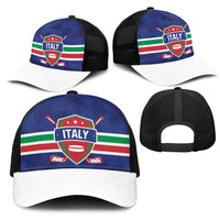 Hockey 2026 Italy Mesh Trucker Cap Gli Azzurri Go Champions