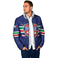 Custom Hockey 2026 Italy Padded Jacket Gli Azzurri Go Champions