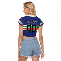 Custom Hockey 2026 Italy Raglan Cropped T Shirt Gli Azzurri Go Champions