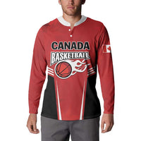 Custom Canada Basketball Button Sweatshirt Dream Because I Can