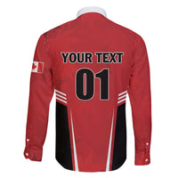 Custom Canada Basketball Family Matching Short Sleeve Bodycon Dress and Hawaiian Shirt Dream Because I Can