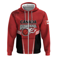 Custom Canada Basketball Hoodie Dream Because I Can