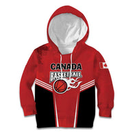 Custom Canada Basketball Kid Hoodie Dream Because I Can