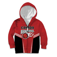 Custom Canada Basketball Kid Hoodie Dream Because I Can