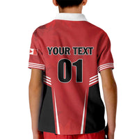 Custom Canada Basketball Kid Polo Shirt Dream Because I Can