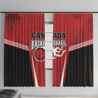 Canada Basketball Window Curtain Dream Because I Can