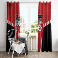 Canada Basketball Window Curtain Dream Because I Can