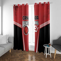 Canada Basketball Window Curtain Dream Because I Can