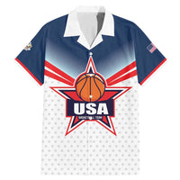 Custom USA Basketball Team Family Matching Mermaid Dress and Hawaiian Shirt Shine Like Stars