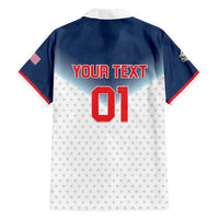 Custom USA Basketball Team Family Matching Off Shoulder Maxi Dress and Hawaiian Shirt Shine Like Stars