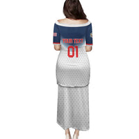 Custom USA Basketball Team Family Matching Puletasi and Hawaiian Shirt Shine Like Stars