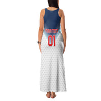 Custom USA Basketball Team Family Matching Tank Maxi Dress and Hawaiian Shirt Shine Like Stars